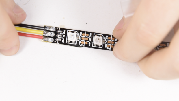 Led strip deals soldering